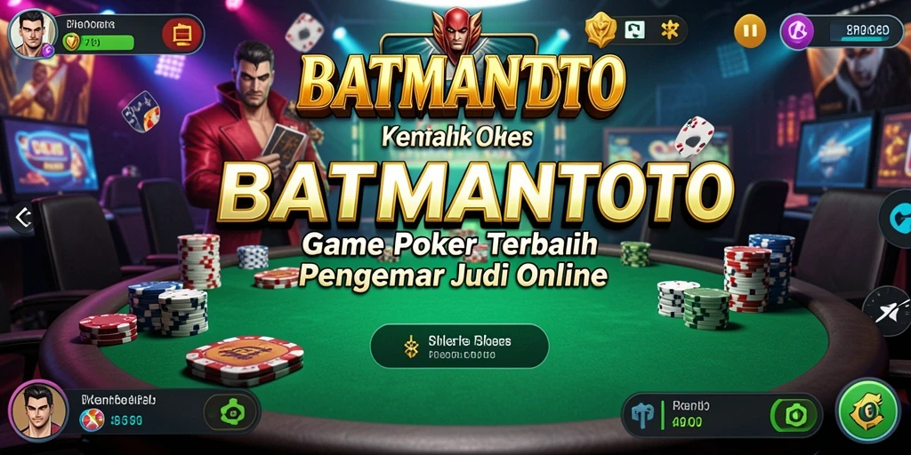 Screenshot gameplay BATMANTOTO yang menampilkan aksi poker sengit.