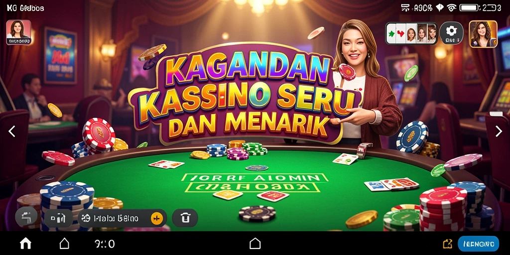 Gameplay seru KAGANDAN menampilkan pengalaman Kasino yang mendebarkan.
