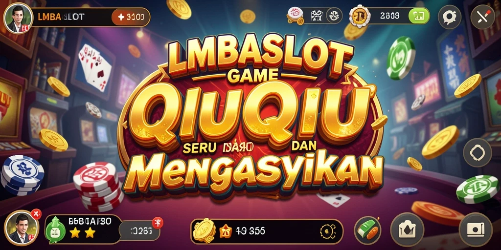 Screenshot gameplay QiuQiu yang penuh aksi dan keseruan.