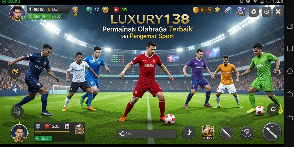 Screenshot LUXURY138 menampilkan aksi olahraga yang mendebarkan.