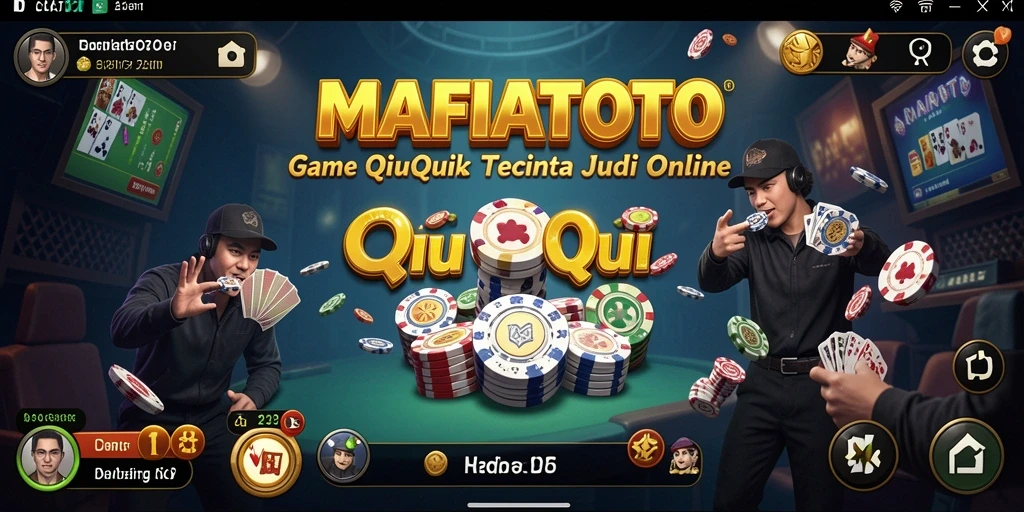 Tampilan menarik gameplay MAFIATOTO QiuQiu yang seru.
