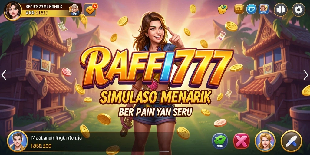 Tampilan gameplay RAFFI777 dengan interaksi yang menarik.