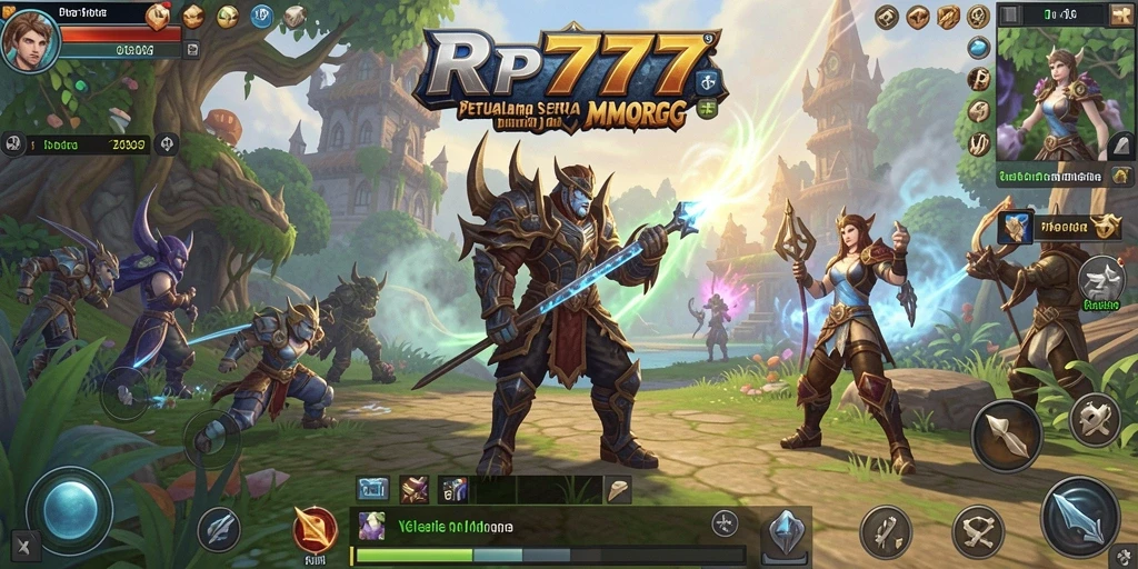 Tampilan gameplay seru di RP777 dengan aksi penuh strategi.