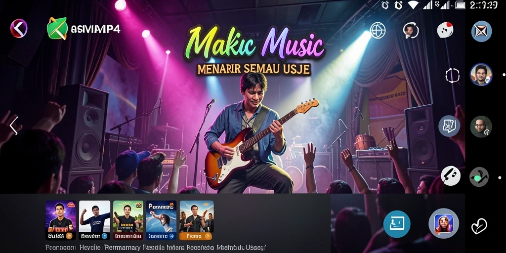 Tampilan gameplay <strong>SVIP4</strong> yang seru dan interaktif dalam bermain musik.