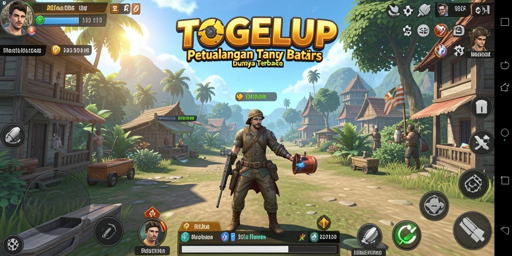 Gameplay TOGELUP yang menakjubkan di dunia terbuka.