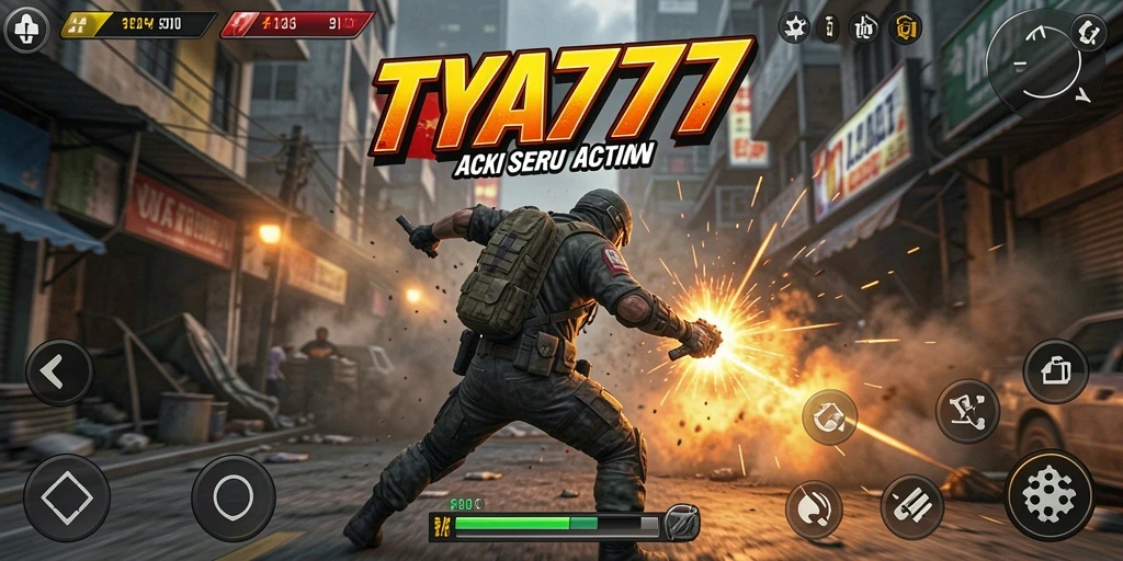 Gameplay seru TYA777 dengan pertarungan aksi yang mendebarkan.